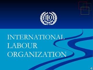 INTERNATIONAL  LABOUR ORGANIZATION 
