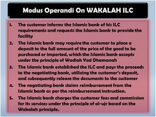Letter of credit offered by islamic banking | PPT