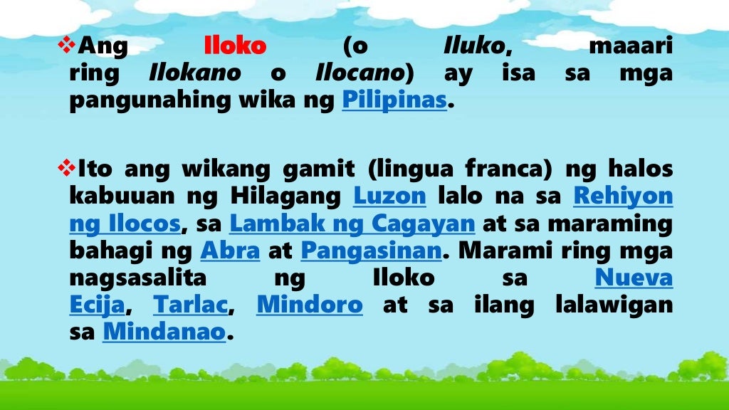 Ilocano