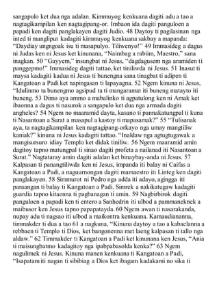 Ilocano bible new testament | DOCX