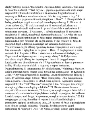 Ilocano bible new testament | DOCX