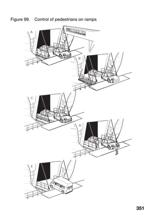 351
Figure 99. Control of pedestrians on ramps
 