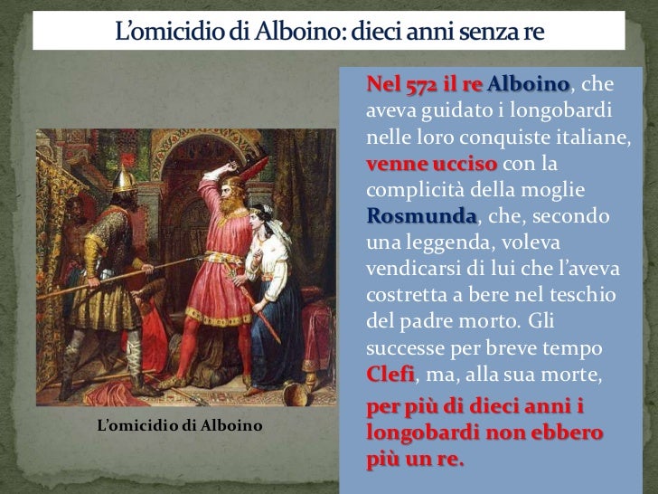 Il Re Longobardo Che Succedette Ad Alboino