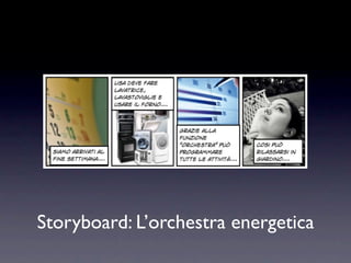Storyboard: L’orchestra energetica
 
