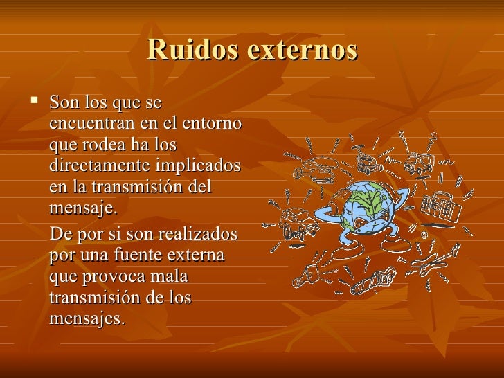 ruidos de la comunicacion ruidos de la comunicacion