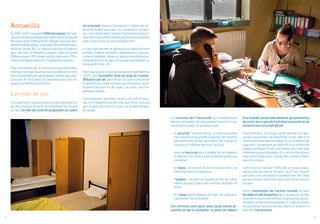 12 13
Accueillir
En 2015, L’ILOT a accueilli 1 046 personnes. 647 per-
sonnesontétéaccueilliesdansnotrecentredejourde
Bruxelles (Saint-Gilles). Notre maison d’accueil pour
hommes de Bruxelles a accueilli 95 hommes seuls,
celle de Jumet 96. La maison d’accueil d’urgence
pour femmes et familles a quant à elle accueilli
208 personnes : 101 femmes seules mais aussi 23 fa-
milles monoparentales et 7 couples avec enfants.
Pour l’accueil de jour, il n’existe aucune limite dans
letemps(tantquelespersonnesaccueilliesrestent
bienconsidéréesparnotreéquipecommesansabri).
L’accueil de nuit dans les maisons d’accueil est
quant à lui limité à 3 ou 9 mois.
L’accueil de jour
C’estpermettreauxpersonneslesplusdémunieset
les plus exclues de sortir de l’isolement en tissant
du lien. Ce lien est créé en proposant un cadre
structurant (heures d’ouverture, règles de vie,
prise de rendez-vous avec les travailleurs sociaux,
etc.) qui rompt avec l’univers flottant et insécuri-
sant de la rue et offre l’éventualité d’une rencontre
avec le personnel social d’encadrement.
Le lien créé permet en général à la réalité de faire
surface : échecs multiples, dépendance à l’alcool,
rupture familiale, violence, posture de démission,
résignation à la vie dans la rue par épuisement ou
manque de choix, etc.
Parcequevivreàlarueestuneépreuvequotidienne,
L’ILOT veut accueillir tout au long de l’année,
365 jours par an, pour éviter la rupture de ce lien
et permettre à celles et ceux qui n’ont aucun autre
espace d’accueil et de repos, de venir souffler
quelques heures.
Contrairement aux idées reçues, l’accueil en jour-
née est fréquenté autant l’été que l’hiver, preuve
que le sans-abrisme n’est pas une problématique
de saison !
Les services de 1re
 nécessité, qui répondent aux
besoins primaires des personnes vivant à la rue,
s’articulent autour de plusieurs axes :
•	 la sécurité : l’écoute active, la communication
non violente et la gestion proactive des conflits
permettent de veiller au respect de chacun et
chacune à l’intérieur des murs du Clos;
•	 avoir un lieu à soi pour s’alléger de ses bagages
et déposer ses affaires personnelles grâce aux
consignes ;
•	 le repos : se reposer et se ressourcer dans un
endroit propre et chaleureux;
•	 l’hygiène : se laver et pouvoir porter des vête-
ments propres grâce aux services douches et
lavoir ;
•	 les repas (petit déjeuner et repas de midi) pour
s’alimenter correctement.
Ces services sont aussi pour la personne ac-
cueillie et qui le souhaite, le point de départ
d’un travail social individualisé qui permettra
de sortir peu à peu de l’extrême précarité et de
reconstruire un projet de vie.
Concrètement, le travail social permet aux per-
sonnes accueillies de bénéficier d’une aide à la
remise en ordre administrative, à la recherche de
logement temporaire ou définitif, à la recherche
d’appui juridique, d’une orientation vers une aide
médicale ou psychologique, d’un accès à la culture,
mais aussi d’aide pour renouer des contacts fami-
liaux ou sociaux.
Comme on le voit par l’offre de services propo-
sée au sein du centre de jour, L’ILOT ne s’inscrit
pas dans une conception humanitaire de l’aide
aux personnes mais bien dans celle d’une action
sociale.
Cette conception de l’action sociale se veut
durable et participative dans la mesure où elle
cherche à inclure activement la personne concer-
née dans la démarche proposée. Il s’agit de rendre
les personnes actrices de leur avenir et d’ouvrir la
voie vers l’autonomie.
©LoïcDelvaulx
©LoïcDelvaulx
 