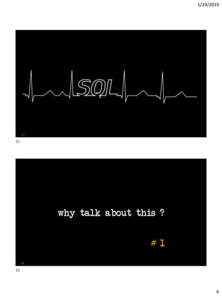 1/29/2019
6
11
why talk about this ?
12
# 1
11
12
 