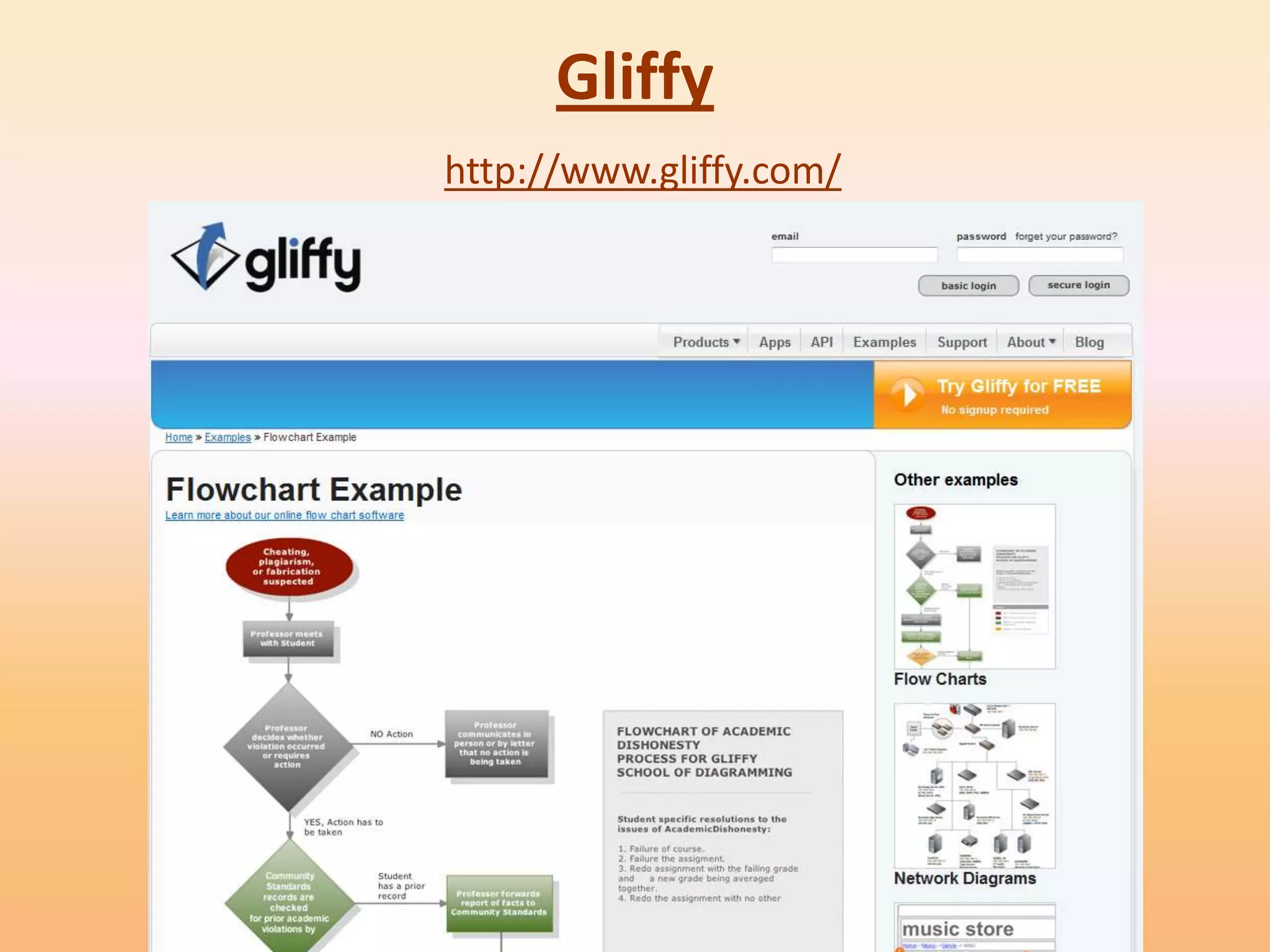Gliffy
http://www.gliffy.com/
 