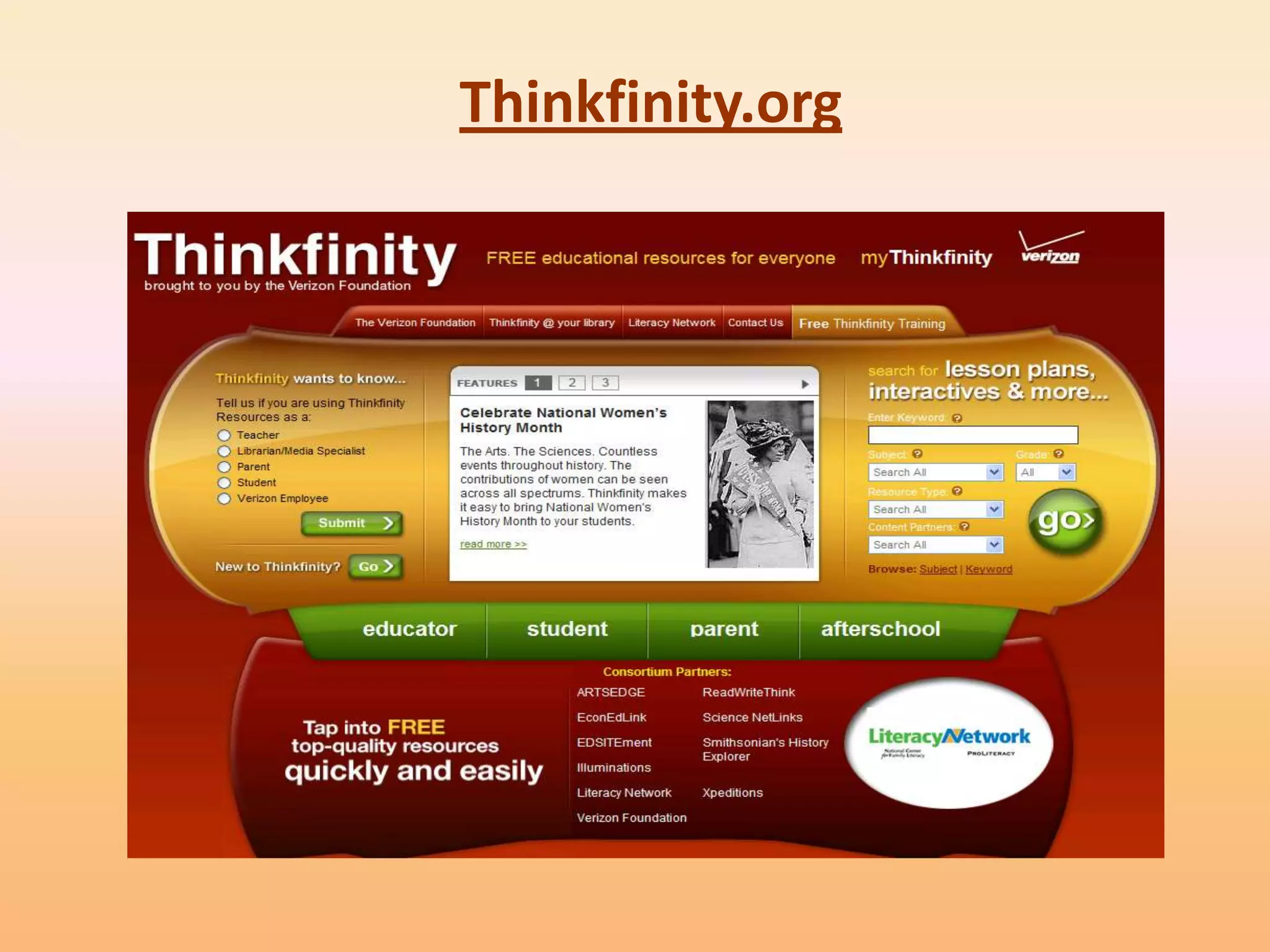 Thinkfinity.org
 