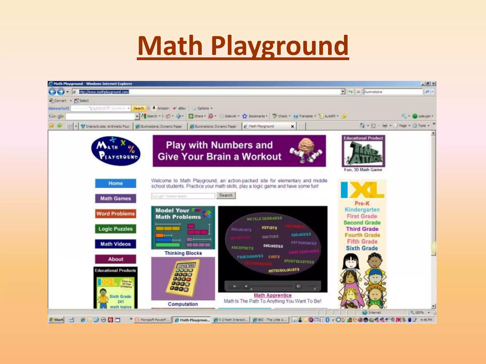 Math Playground
 