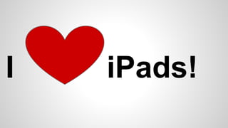 I

iPads!

 