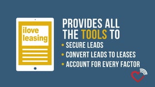 I love leasing - how it works