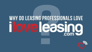 I love leasing - how it works