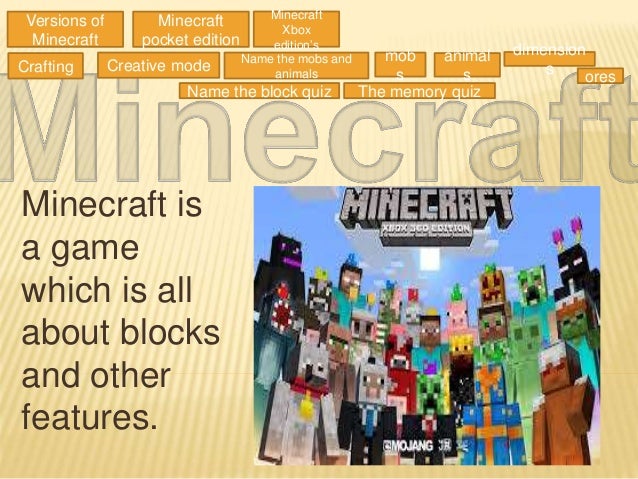 i love mincraft powerpoint