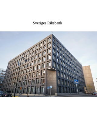 Sveriges Riksbank
 