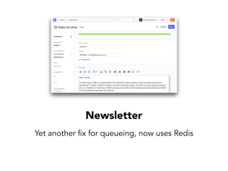 Help feature
Google custom search
In-app fulltext search
with Rushabh
 