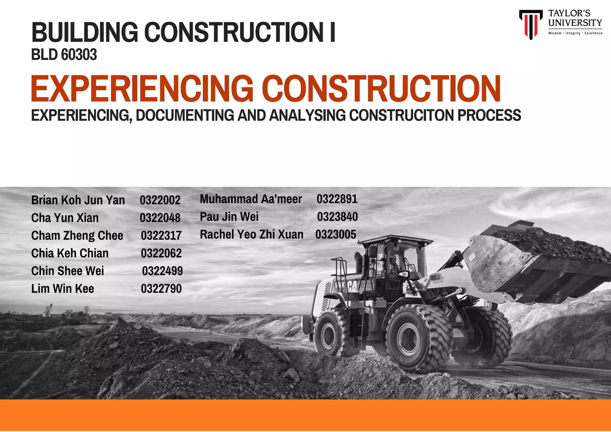 BUILDING CONSTRUCTION 1 | PDF