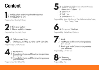 BUILDING CONSTRUCTION 1 | PDF
