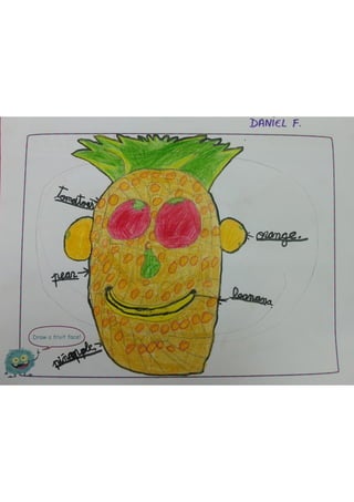 Fruit faces - caras con fruta