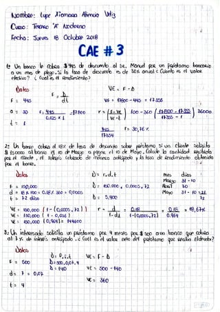 CAE DE MATEMÁTICA FINANCIERA