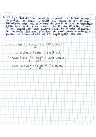 CAE DE MATEMÁTICA FINANCIERA