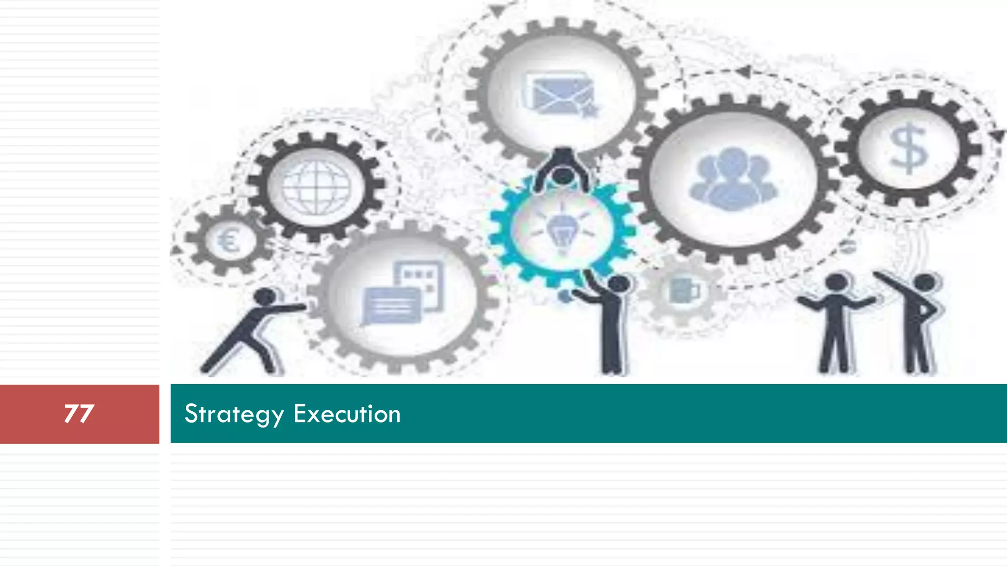 Strategy Execution77
 