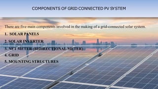 GRID CONNECTED PV SYSTEM & RAPS | PPTX