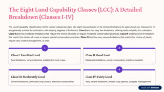 Land capability classification and introduction | PDF
