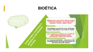 BIOÉTICA
 