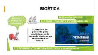 BIOÉTICA
 