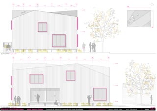 A
3,00 3,00
BCDEFG
3,00 3,00 3,00 3,00
+0.78
+3.78
+7.90
+0.78
+3.78
+7.90
23456
1,90 2,70 2,70 2,70 1,90
1
NE
SE
Proyecto de ejecución material con baja tecnología 07
UE
Javier Leyva Díaz exp: 20818638TALLER DE TECNOLOGÍAEDIFICIO MULTIFUNCIONAL _ Molo,Nakura,Kenya
ALZADO NORESTE escala: 1/50
ALZADO SURESTE escala: 1/50
 