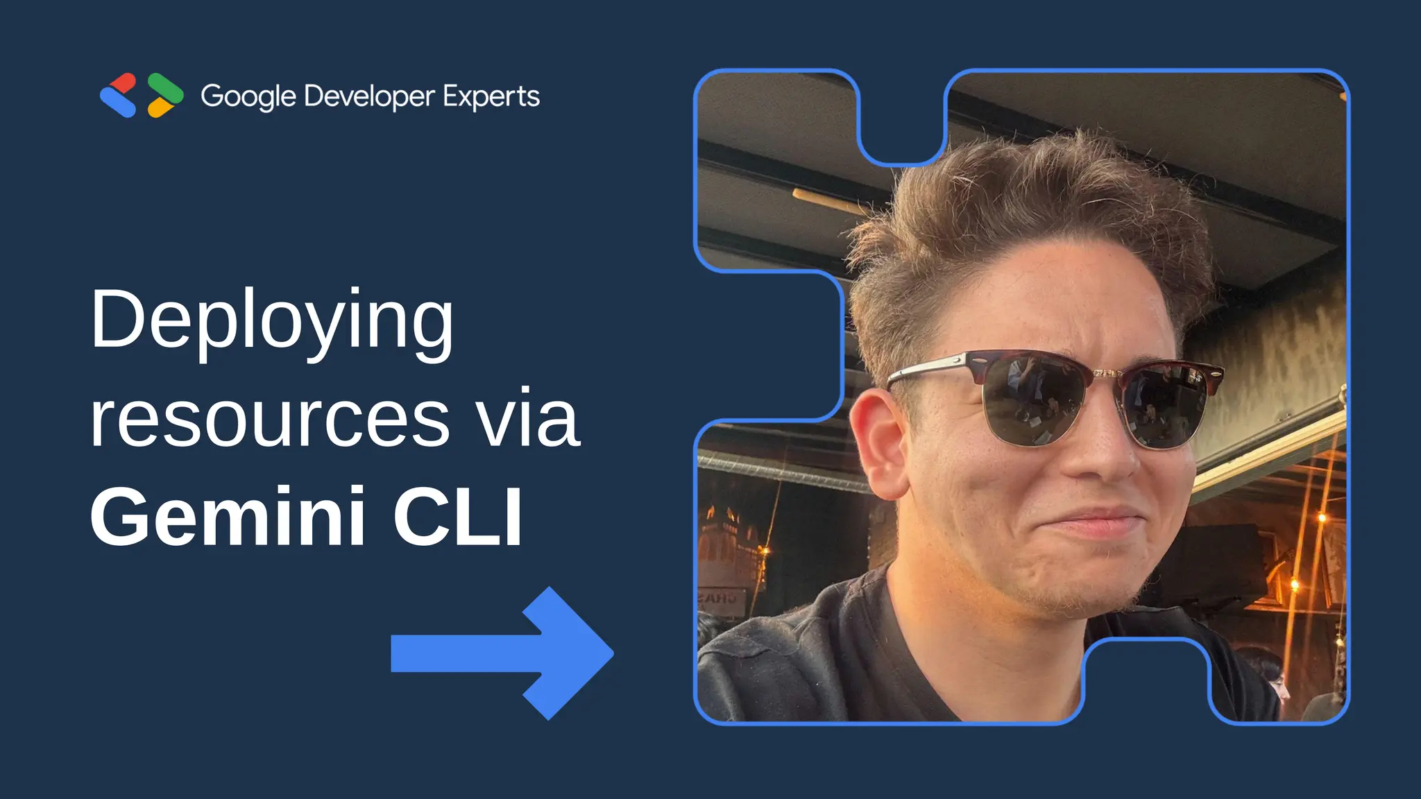 Deploying
resources via
Gemini CLI
 