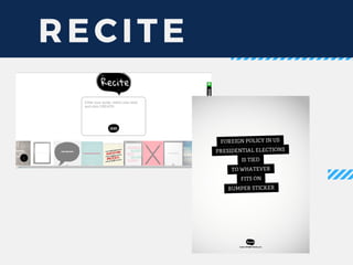 RECITE
 