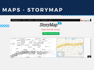 MAPS - STORYMAP
 