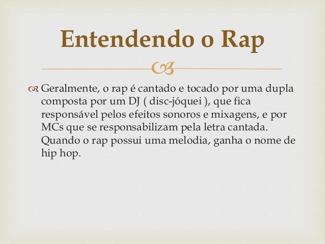 Resultado de imagem para quando surgiu o rap