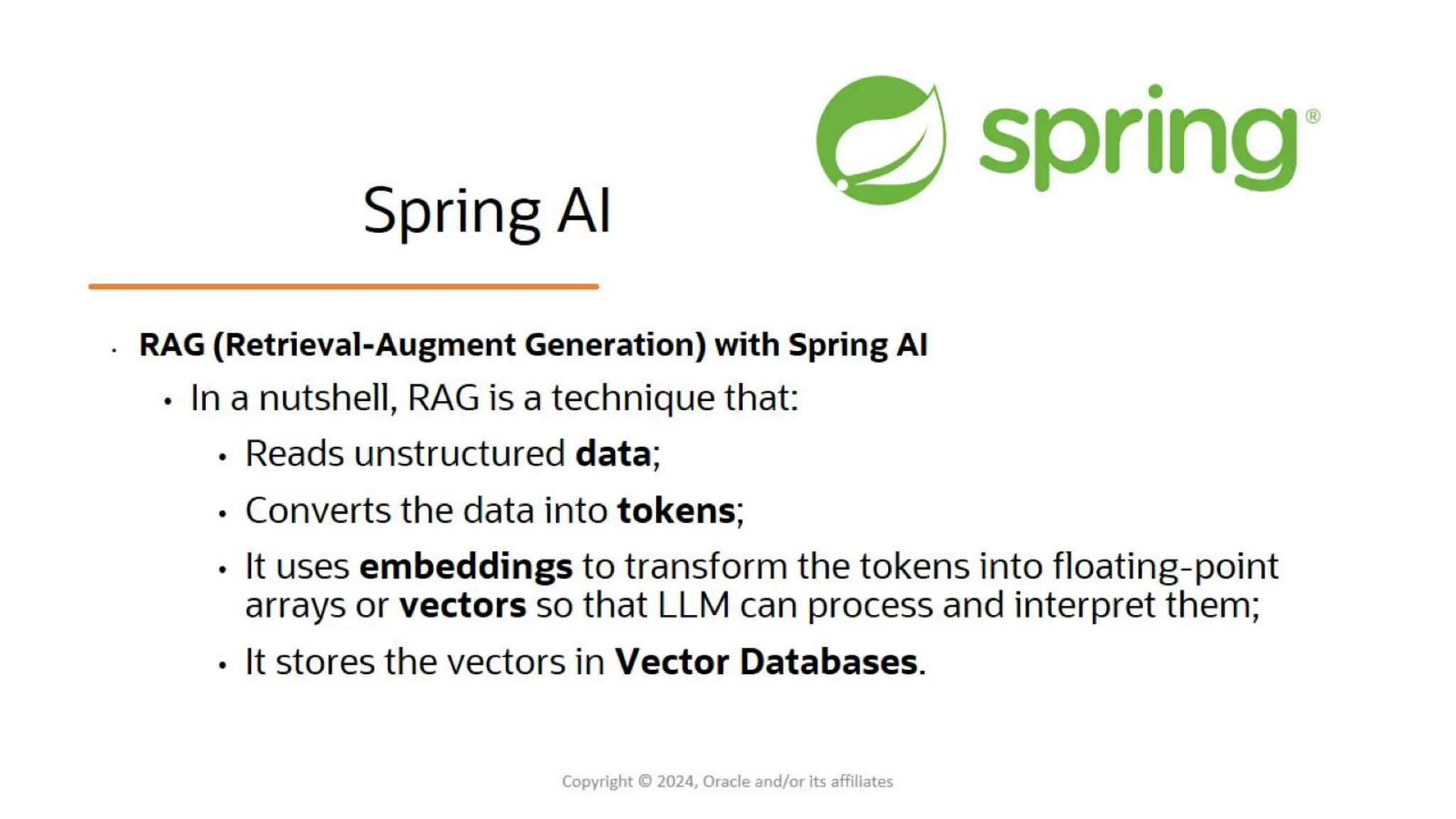 I Love Tech Romania - Blazingly Fast GenAI App Development With Java and Spring AI