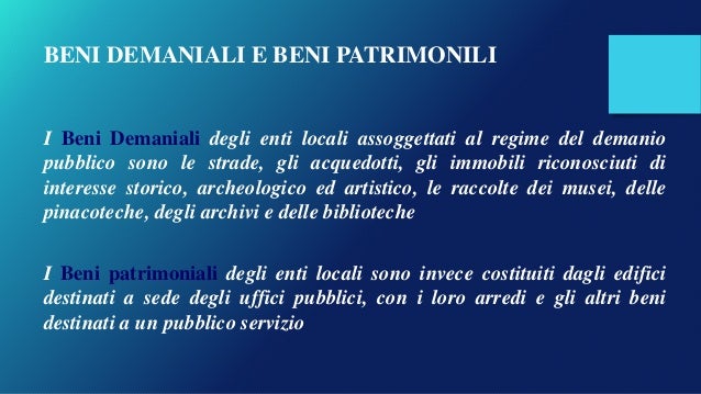 Il patrimonio del comune di sabaudia