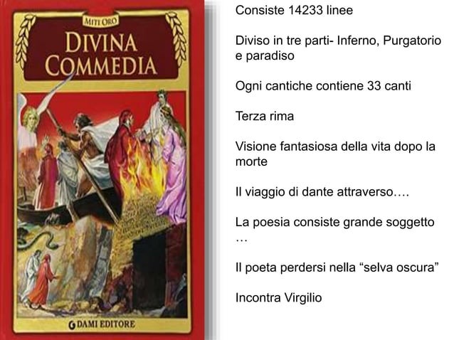 Il percorso di dante | PPTX