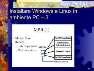 Installare Windows e Linux in ambiente PC – 3 