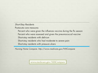 www.medicare.gov/NHCompare
 