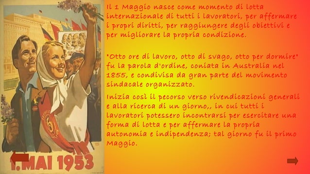 Il primo maggio. | PPT