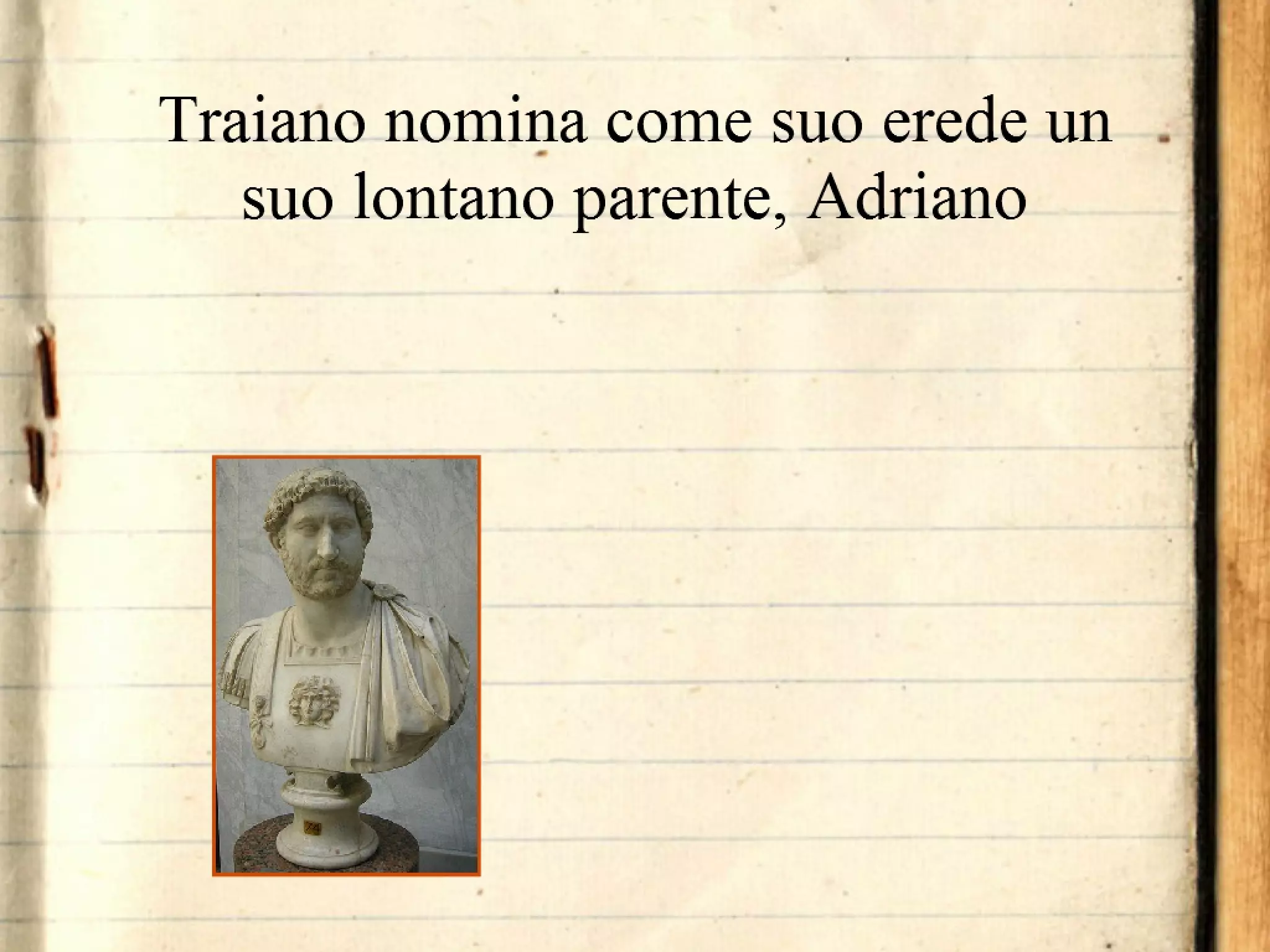 Il principato adottivo nel II secolo d.C.