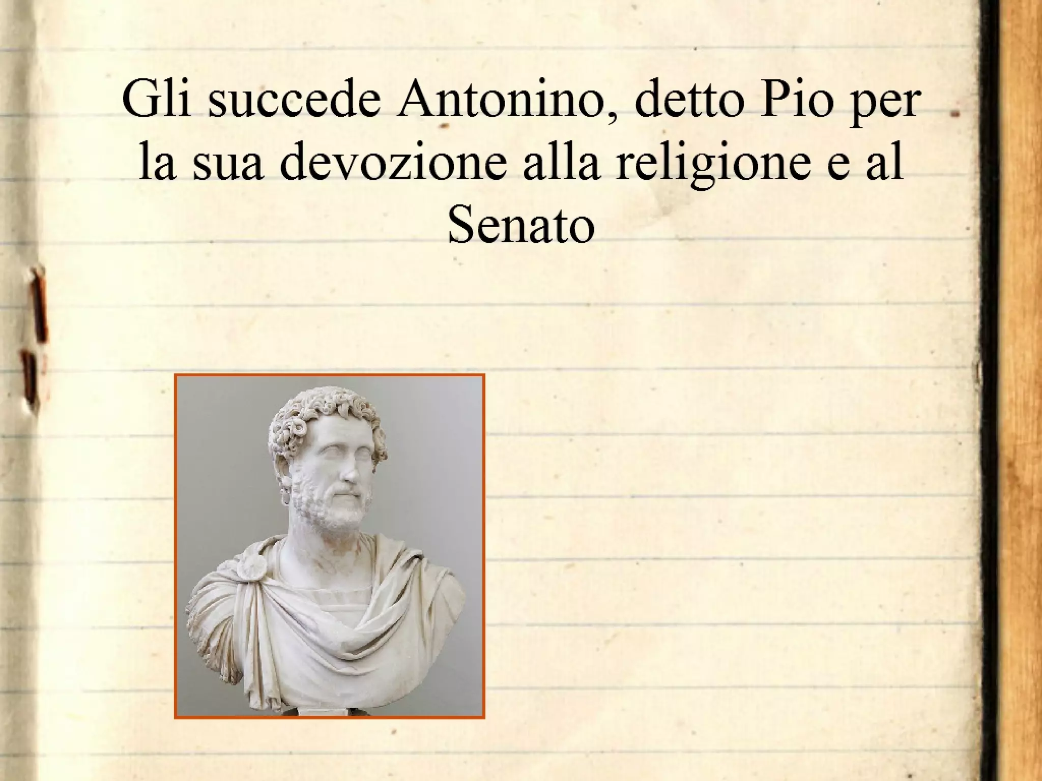 Il principato adottivo nel II secolo d.C.