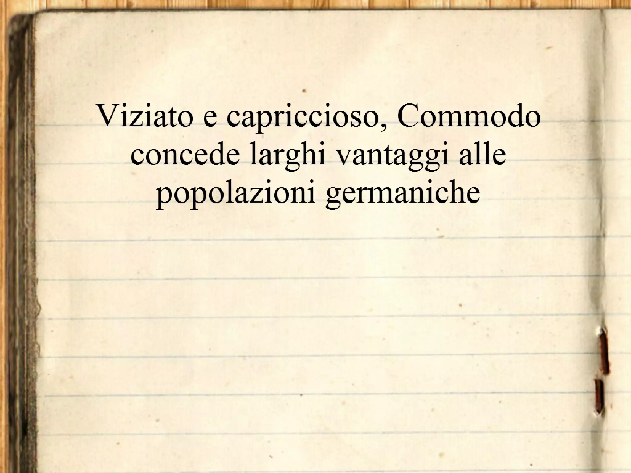 Il principato adottivo nel II secolo d.C.