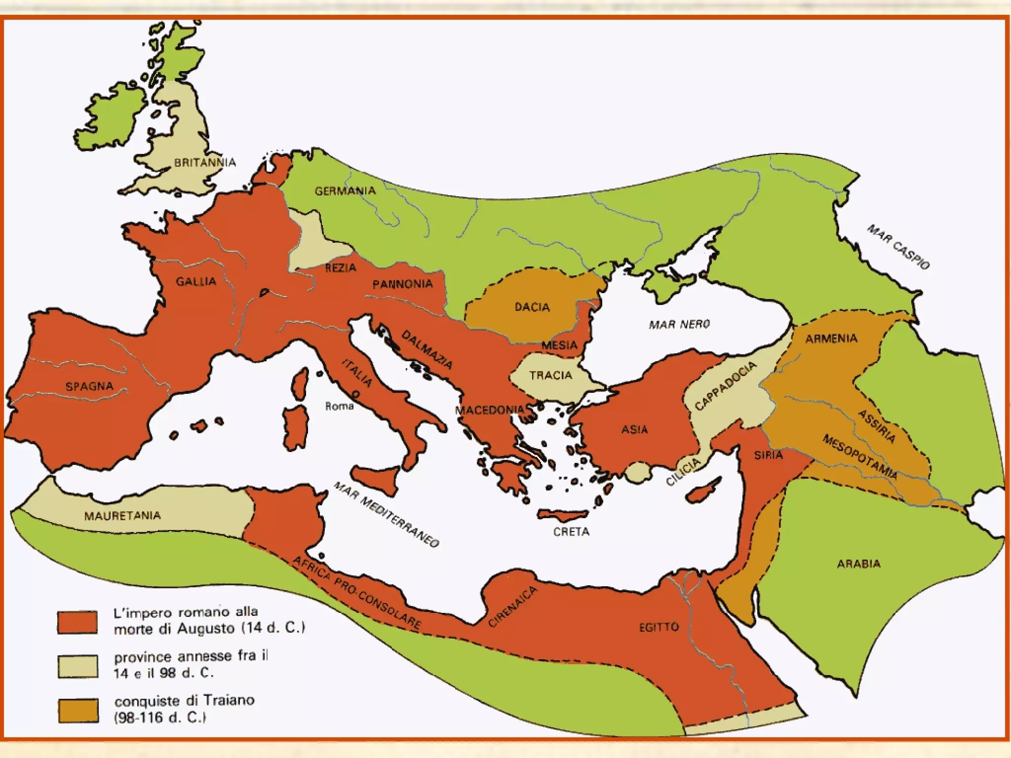 Il principato adottivo nel II secolo d.C.