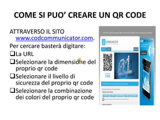 Digitare Il Codice Il qr code | PPTX
