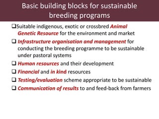 Utilizing technology to improve market access and livelihood security among pastoralists in eastern Africa: A case for the indegenous sheep in Kenya