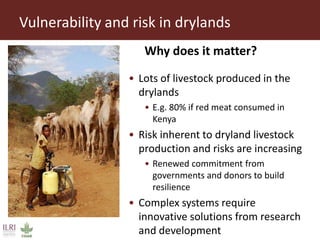 Livestock research for Africa’s food security and poverty reduction