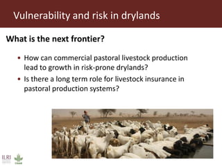 Livestock research for Africa’s food security and poverty reduction
