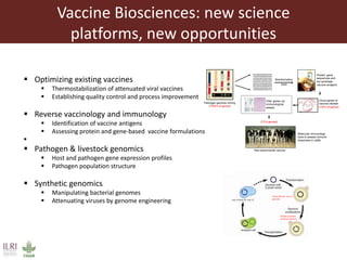 Livestock research for Africa’s food security and poverty reduction